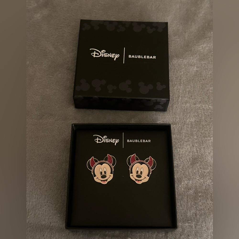 BAUBLEBAR HALLOWEEN MICKEY MOUSE DEVIL EARRINGS
